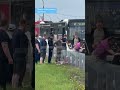 Помогли потушить грузовик