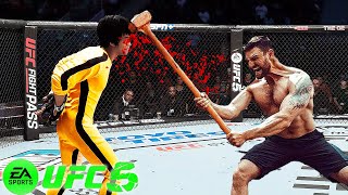 UFC4 Bruce Lee vs Alpha Male EA Sports UFC 4 - Epic Fight