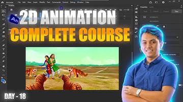 2D Animation Full Course in Urdu/Hindi | Day 18 of our 2D Animation Course using Adobe Animate CC!