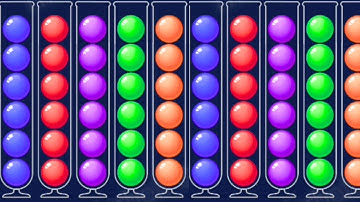 Ball Sort color Puzzle Game|| Level 411-420 #ballsortpuzzle #ballgames