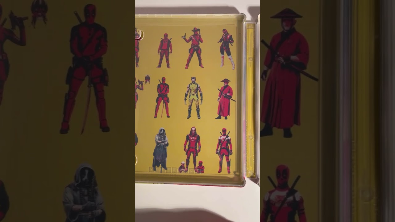 Deadpool & Wolverine Steelbook YouTube Shorts!