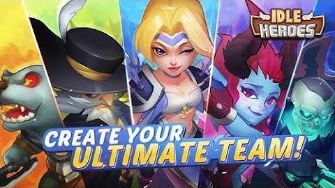 Idle Heroes - Gameplay Part 5 - 4* Destroyer Carrying - Commentary Review HD 1440p [Android/iOS]