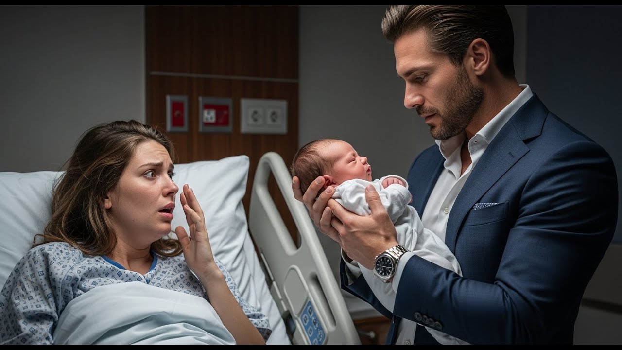 Zemdlała podczas porodu — i obudziła się, gdy jej były mąż, miliarder, trzymał dziecko.