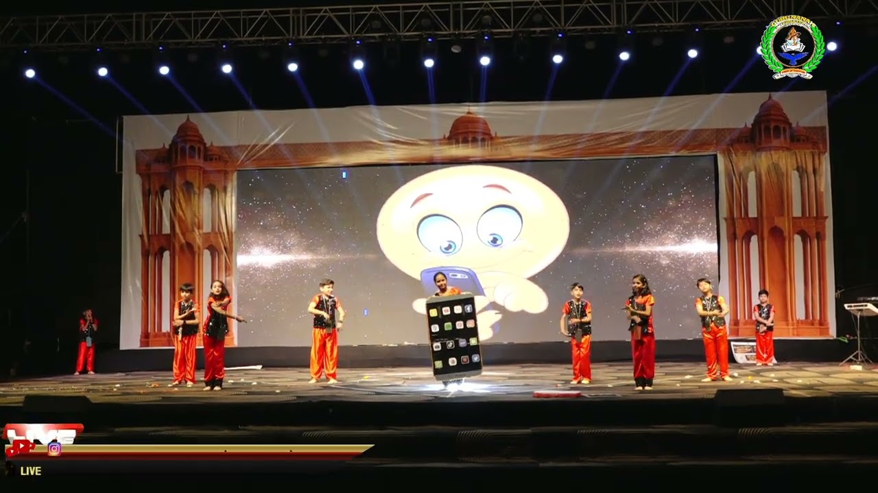 Social Media Obsession Life Beyond Screen  || Guru Nanak International School |Annual Function 2025