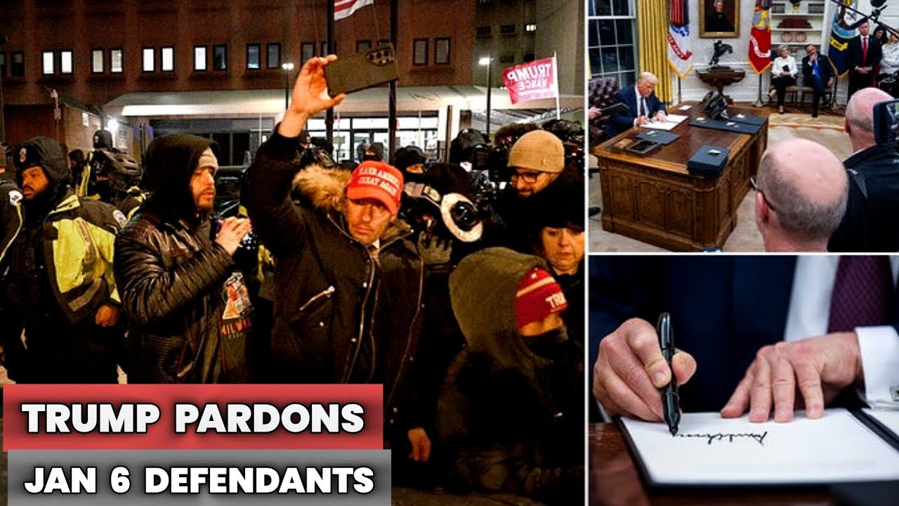 Trump Pardons Jan 6 Defendants in Unprecedented Move