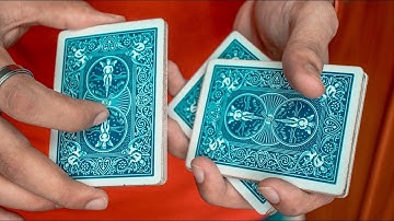 Easy Fancy Visual FALSE Cut / Shuffle / Flourish - TUTORIAL!!!