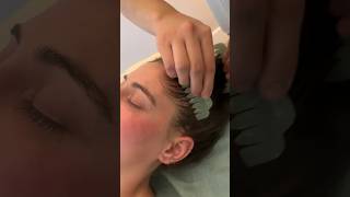 Secrets to healthier hair with Gua Sha Scalp Massage - stimulate circulation &amp; promote hair growth..