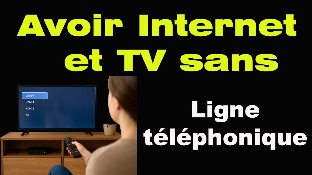 Comment avoir Internet et TV sans ligne téléphonique - YouTube