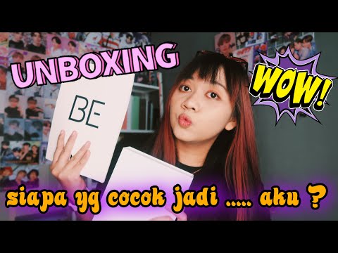 UNBOXING ALBUM BE BTS INDONESIA - TEBAK SIAPA YANG COCOK JADI ... AKU