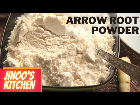Arrow Root Powder Recipe | How To Make Arrowroot Powder At Home (Koova Podi)
