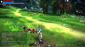 Tera Online Leveling Lancer [HD - Uncut Gameplay]