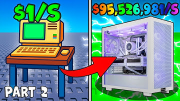 I Unlocked EVEN MORE Power ⚡ Roblox Crypto Mining Part 2 (Noob to Pro)