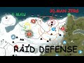 BAITING A 30MAN ZERG TO RAID A 4 MAN