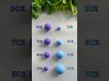 Purple + Blue, Satisfying Colour Mixing!🎨 #shorts #colors #colormixing #satisfying #clay #fyp