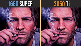 NVIDIA GTX 1660 SUPER vs RTX 3050 Ti | Test in 8 Games