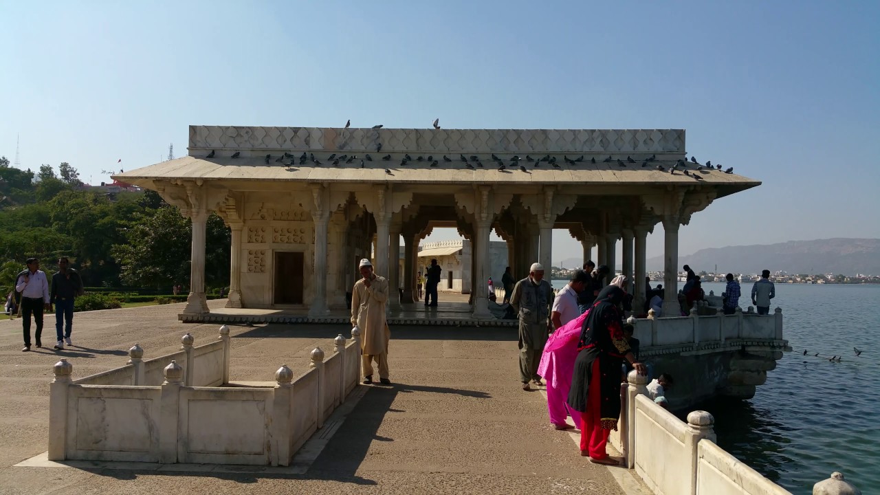 daulat-bagh-and-ana-sagar-lake-ajmer-rajasthan-youtube