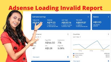Adsense Loading Invalid Report || 100% Safe Adsense Loading Method Available