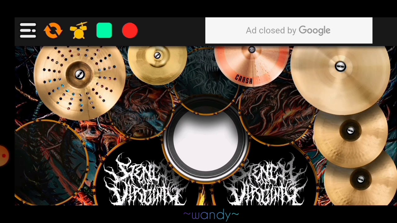 Real Drum Apps Cover ~ Rossa -Hey Ladies  