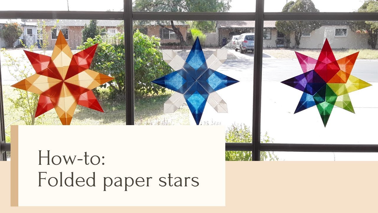 Star Paper, Window Star Paper, Paper Stars