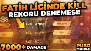 Fati̇h Li̇gi̇ Sezon Ki̇ll Rekoru Kaos Team Rank Maçi Pubg Mobi̇l Gameplay