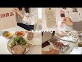 Daily vlog /大学生になりました🍒 入学式からオンラインまでの三日間・文房具など無印週間の無印購入品 / 可愛いTポイントカード・勉強vlog