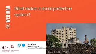 What makes a social protection system?