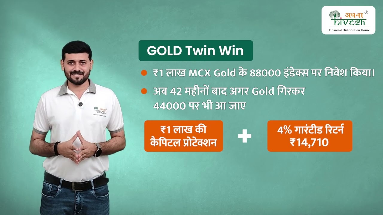 Nifty & Gold Twin Win Explained by Apna Nivesh | Safe Investment with Capital Protection+High Return