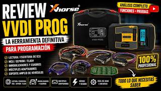🚗REVIEW XHORSE VVDI PROG (PROGRAMADOR PROFESIONAL EEPROM Y MCU)👌👌