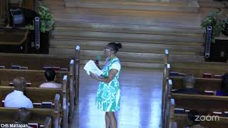 CHS Sunday Service August 9, 2026