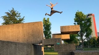 Parkourgirl Noa Diorgina - get in flow with me (freerunning and dancing mixed)