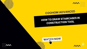 Coohom Advanced | How to Draw Staircases in Coohoml | Interior Design