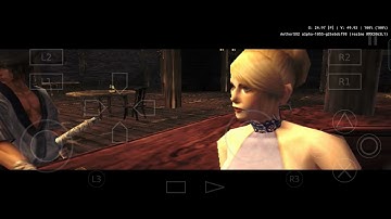 AetherSX2 (PS2) emulator - Samurai Western - Android snapdragon 720G