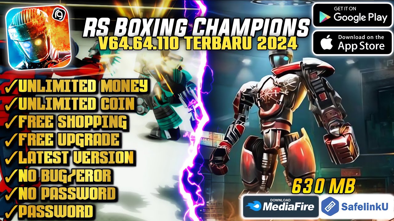 Real Steel Boxing Champions Mod Apk Terbaru 2024 v64.64.110 No