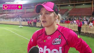 Dane van Niekerk gives her thoughts on Sixers win Profile