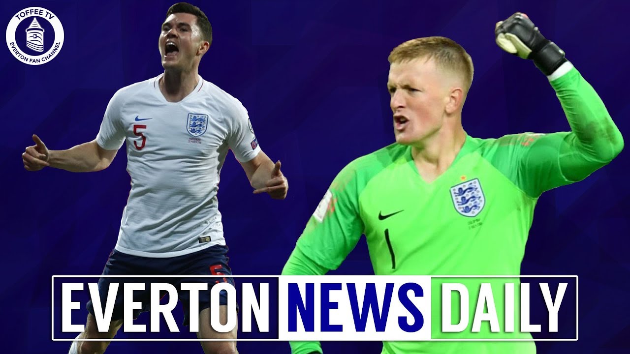 Keane and Pickford Called Up For Nations Cup Semi Final | Everton News Daily goodison park tour