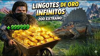 CONSIGUE LINGOTES DE ORO INFINITOS en El ZOO de CRIMSON DESERT y MONTA en ELEFANTE 😮