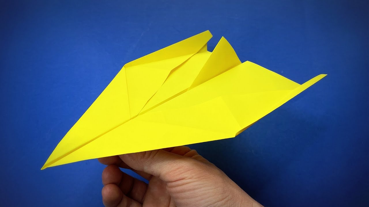 Vliegtuig Vouwen | Hoe maak je een Papieren Vliegtuig | Boemerang van