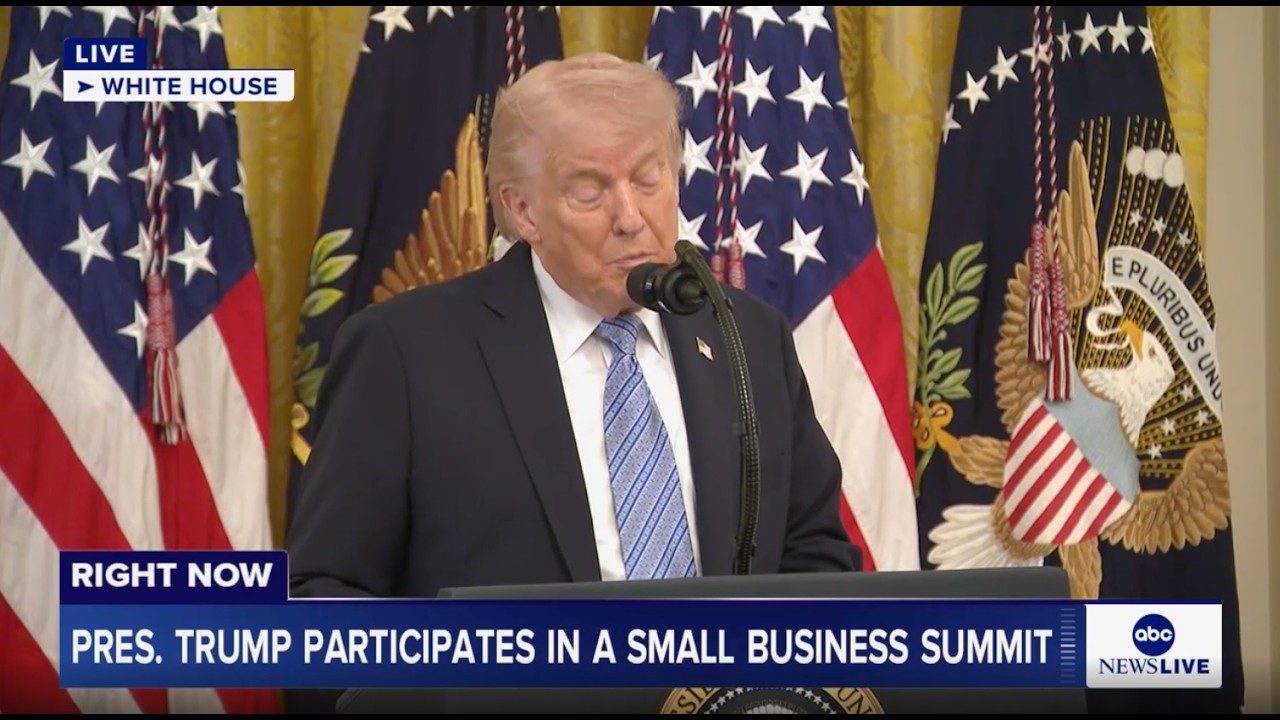 President Trump participates in a small business summit at the White House: LIVE
