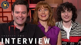 IT Chapter Two Interviews with Bill Hader, Jessica Chastain, Finn Wolfhard and More