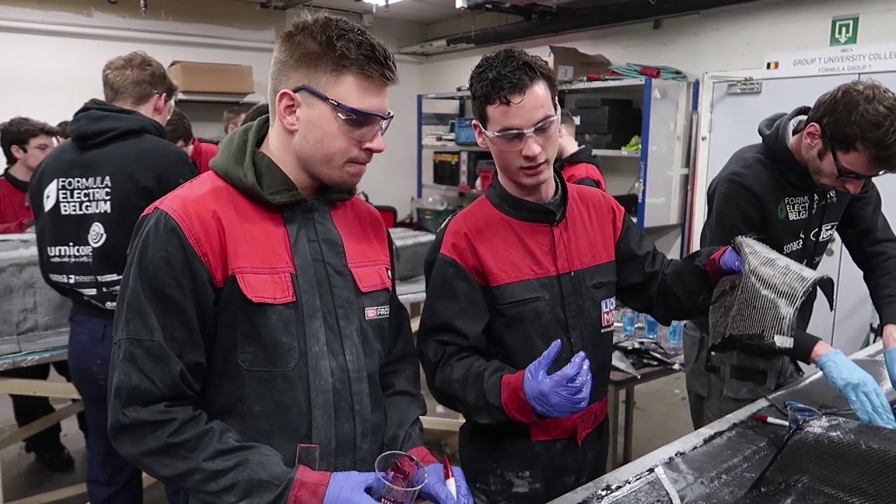 Vlog: The production process | Formula Electric Belgium | Powered by Umicore