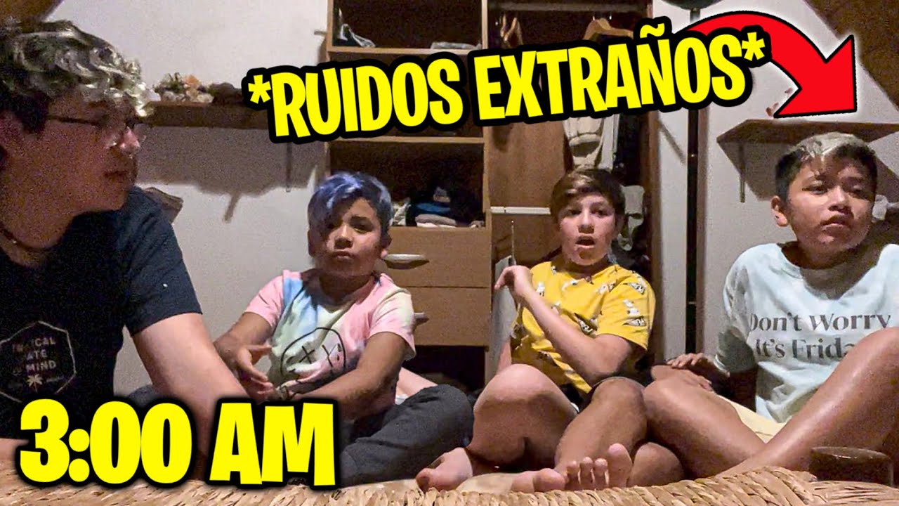 PASAMOS UNA NOCHE CON LOS VECINOS EN LA NUEVA CASA *nos espantan*