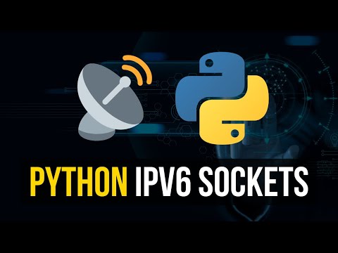 Using IPv6 Sockets in Python