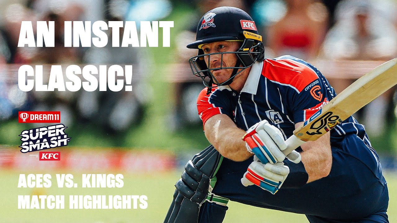 Match Highlights | Guptill, Jacobs, Ferns Pull off Remarkable Win | Super Smash 2024/25