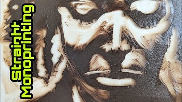 Monoprinting Portrait Techniques - theartproject (2019) chad brown