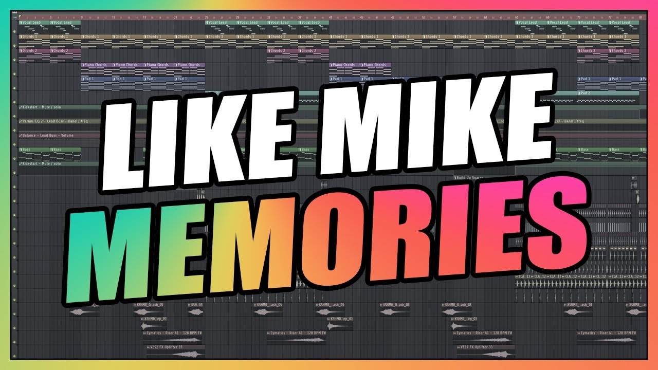 Like Mike - Memories (FL Studio Remake) + FREE FLP