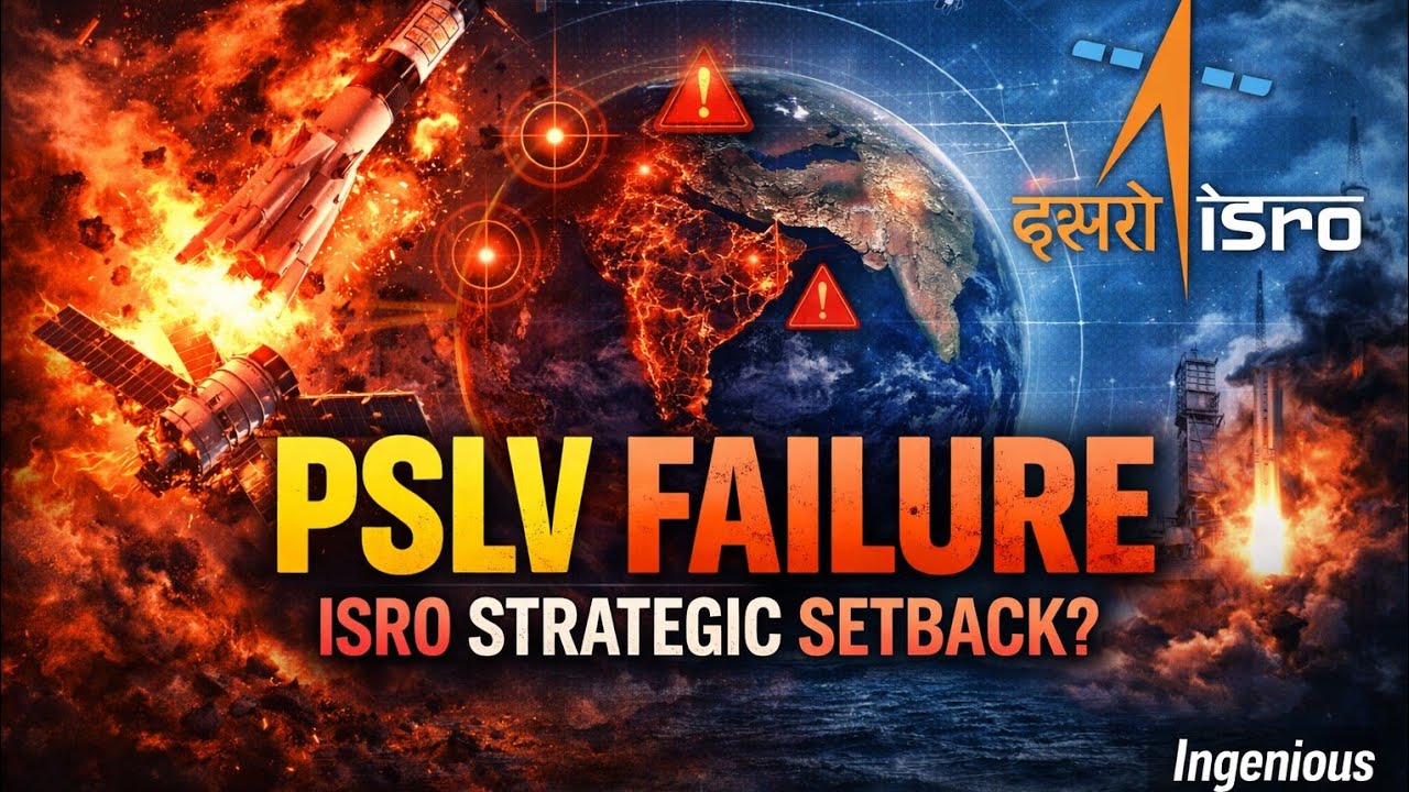 ISRO’s PSLV Failure: A Strategic Setback for India’s Space Power?