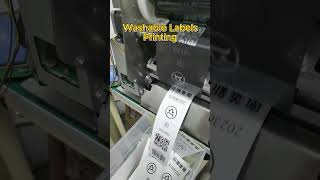 Amydor41F Industrial Printer for Garment Wash Care Labels Supports 24-Hour Continuous Printing