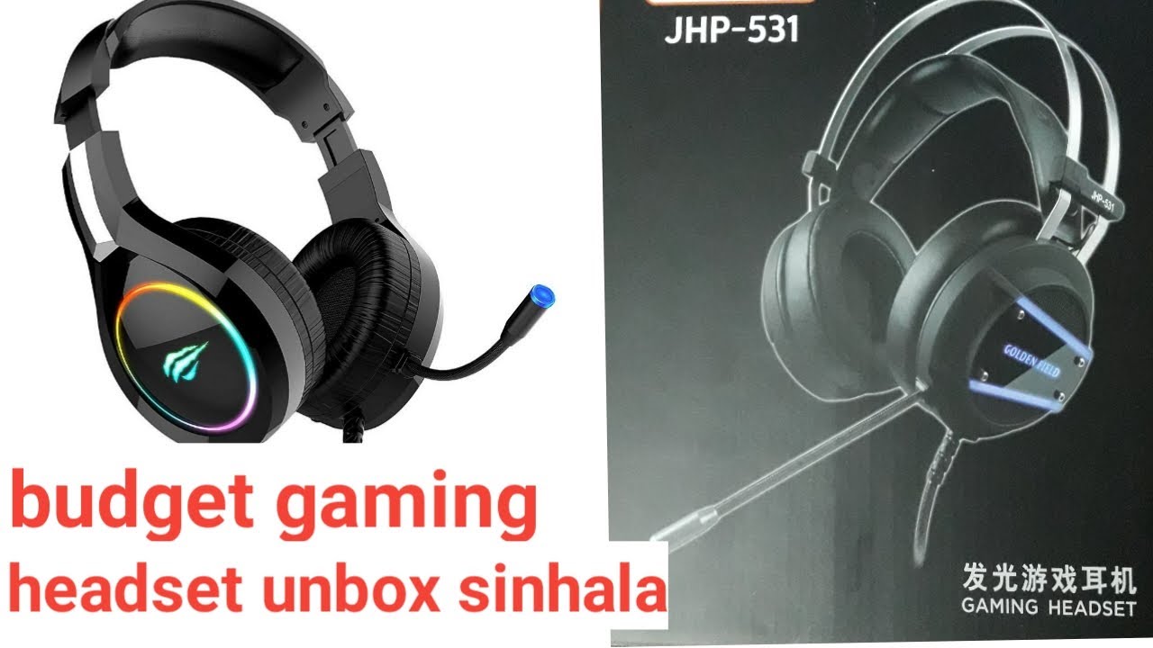 Budget Gaming Headset Unbox Sinhala  | Tech Learn LK