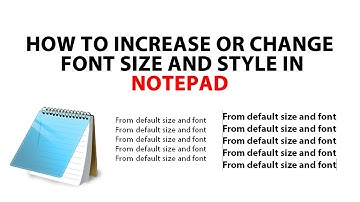 🔥🔥🔥🔥How to change notepad font in windows 10  🔥🔥