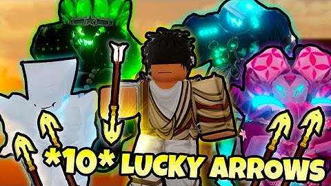 [YBA] Trying to get LIMITED HW SKINS with *10+ LUCKY ARROWS* (CRAZY PULLS)